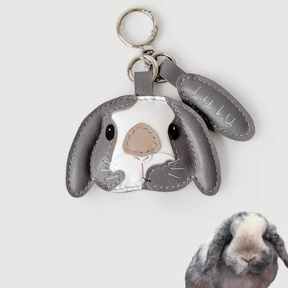 Custom Handmade Leather Pet Charm - Waggy Waggy