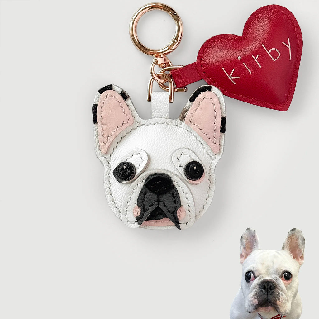 Pawsonalized Leather French Bulldog Charm