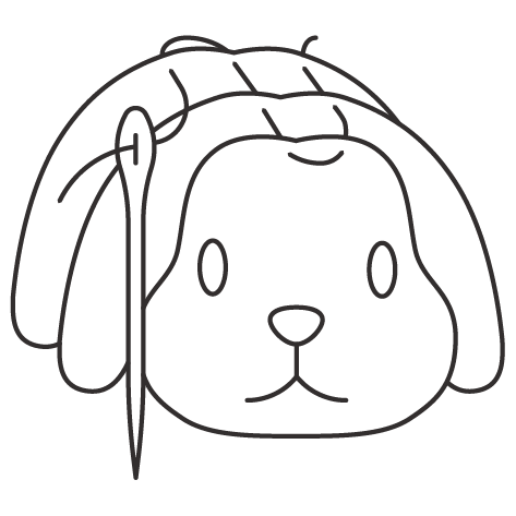 Icon of a pet charm being handcrafted, representing the artwork creation process after draft confirmation.